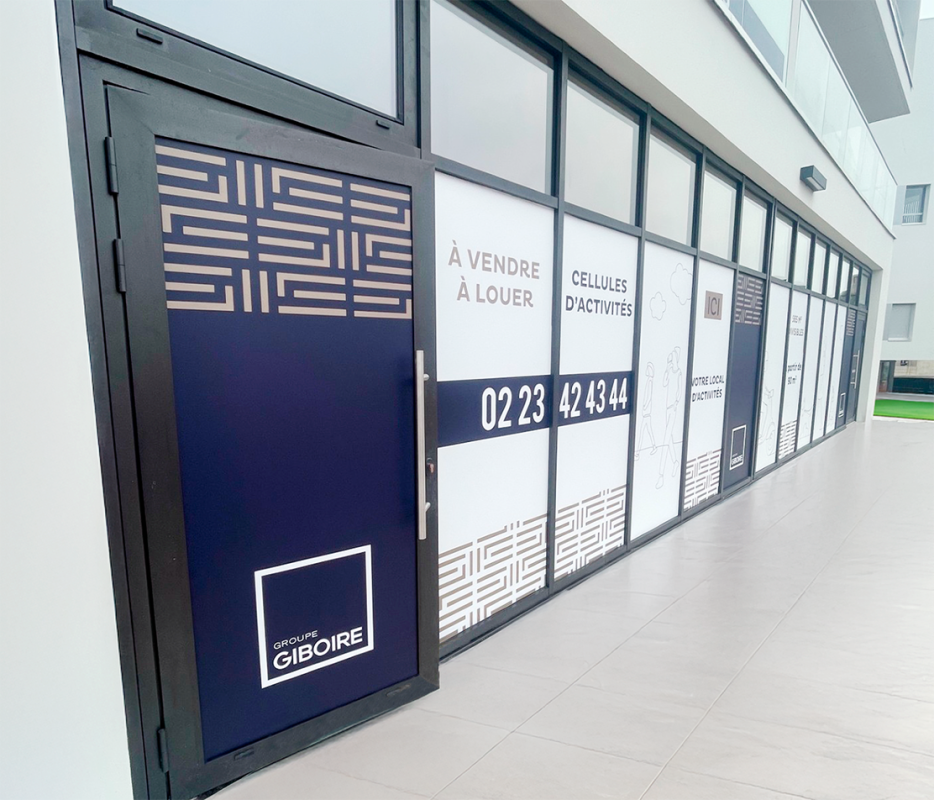 Giboire Renaissance - Adhésifs vitrine