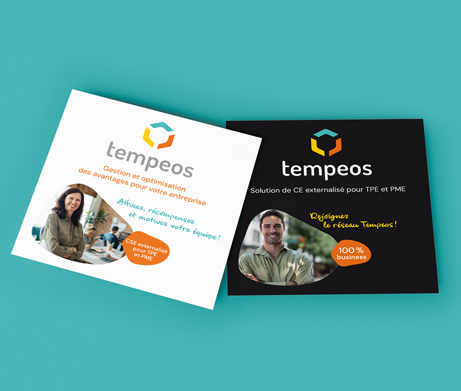 Tempeos - dépliants prospection et franchises