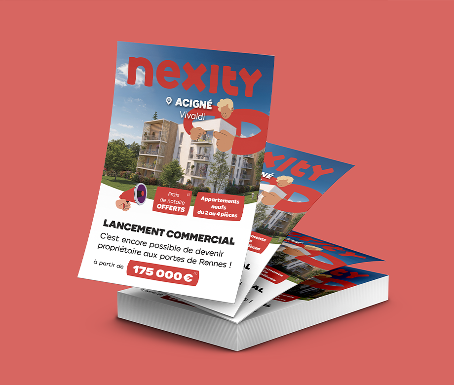 Flyer commercial - Nexity Acigné