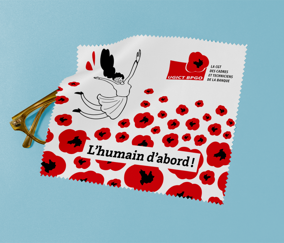 UGICT BPGO - chiffon à lunettes