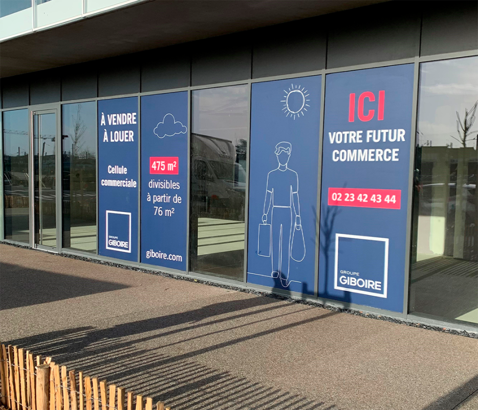 Giboire Odyssée - Adhésifs vitrine