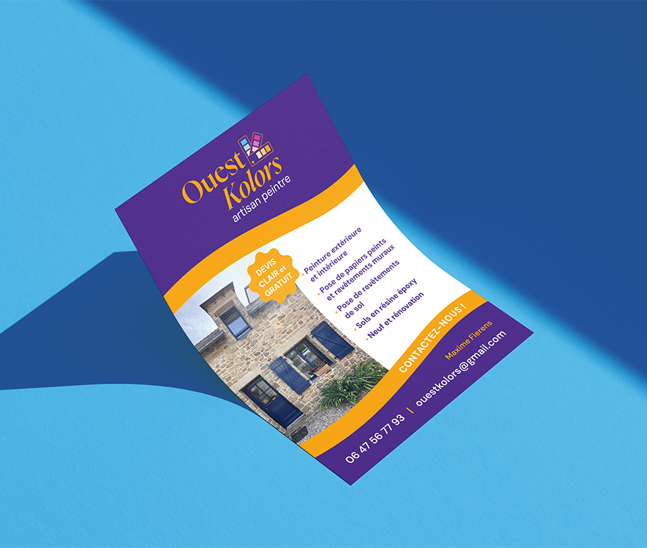 Ouest Kolors - flyer recto