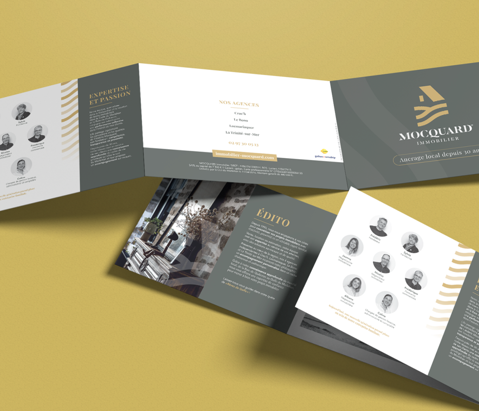 Mocquard Immobilier - Dépliant