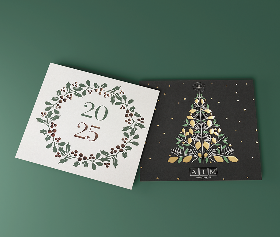 AIM - cartes de voeux