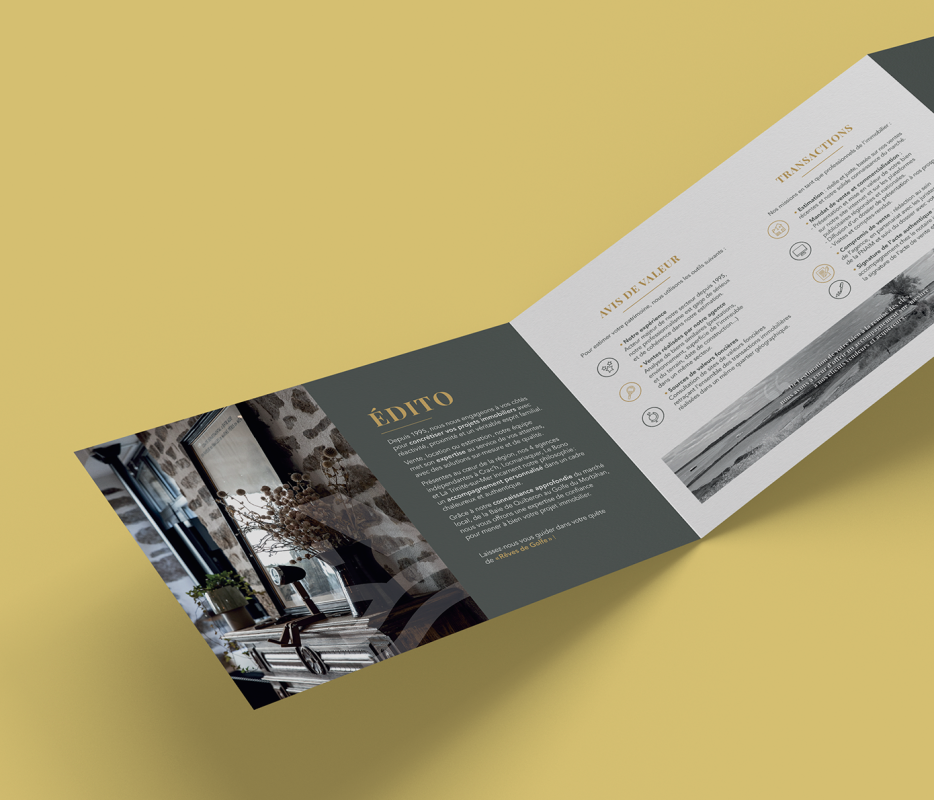 Mocquard Immobilier - Dépliant