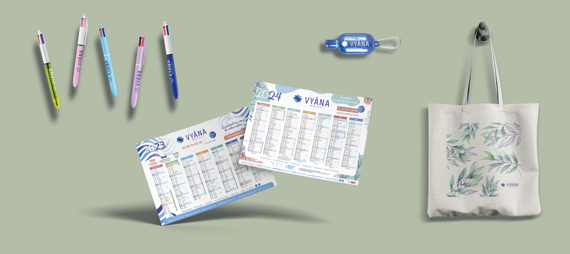 Vyana - création de supports